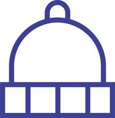 blank tag on white background