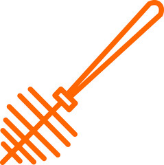 3d render of a red and yellow icon with exclamation mark