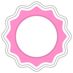 Color Blank Banner Decoration