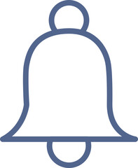 illustration of a bell with a background