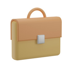 3D Briefcase Illustration