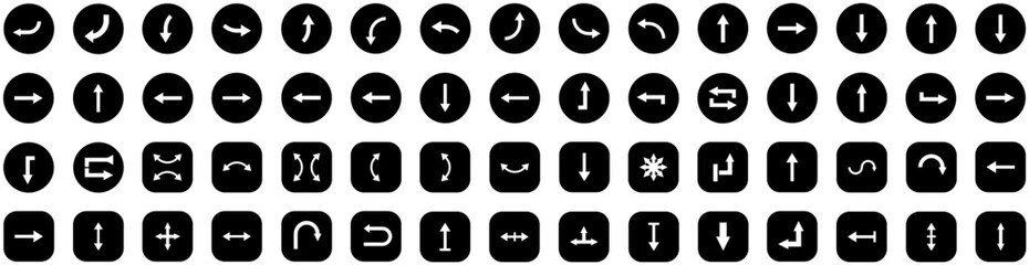 Set Of Indication Icons Isolated Silhouette Solid Icon With Performance, Progress, Indicator, Chart, Measure, Dashboard, Vector Infographic Simple Vector Illustration Logo