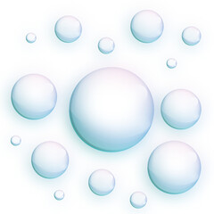 bubbles in water soap bubble transparent background