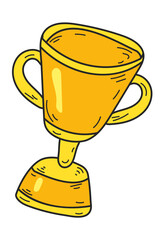 gold cup for the winner of the competition