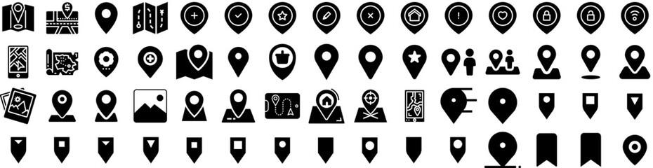 Set Of Placeholder Icons Isolated Silhouette Solid Icon With Flat, Placeholder, Silhouette, User, Icon, Vector, Symbol Infographic Simple Vector Illustration Logo