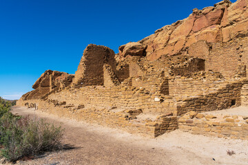 The Kin Kletco Ruins at Chaco Culture National Historical Park