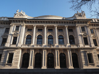 Fototapeta na wymiar Palazzo della luce transl. Electricity palace in Turin