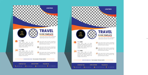 
Travel Flyer,Set of travel sale social media post template Modern Travel Flyer Template Design bundle. Web banner, flyer or poster for travelling agency business offer promotion.  pamphlet brochure d