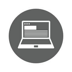 Fototapeta premium Article, seo, website, browser icon.