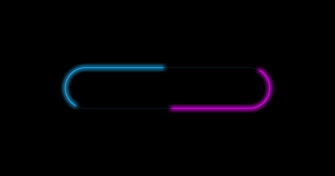 4K Neon Gradient Colors Moving Animation Background Template