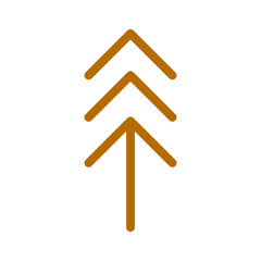 esoteric astrological symbol of triangle symbol