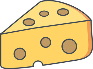 Vector Cheese Icon
