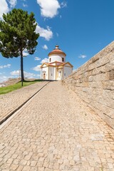 Chapel of Calvario in the historic area of the city of Portalegre, Portugal