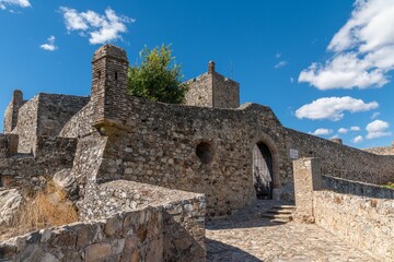 Fototapeta na wymiar Marvao Castle in the village of Marvao in the district of Portalegre, Portugal