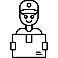 Delivery Courier Icon