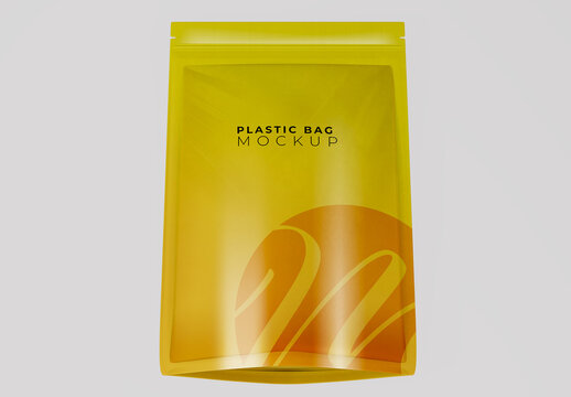Zenith View Plastic Bag Mockup