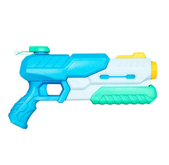 Children's pink and blue water guns