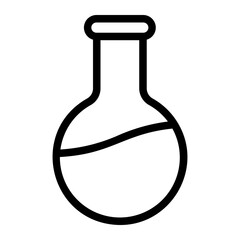 chemistry line icon