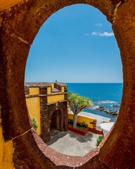 Yellow Castle Sao Tiago With