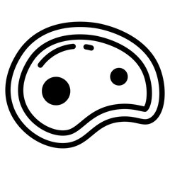 Fototapeta premium meat dualtone 