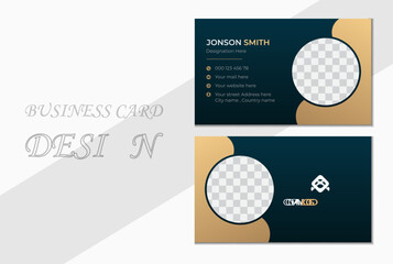 creative business card template. Modern Business Card - Creative and Clean Business Card Template. 