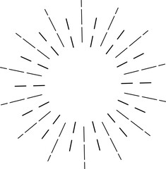 Obraz premium Starburst, sunburst