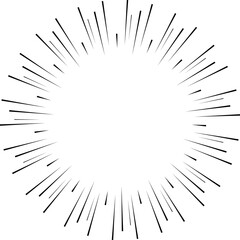 Fototapeta premium Starburst, sunburst