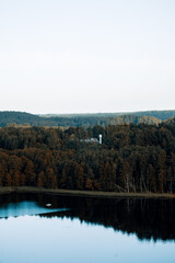 lake in autumn