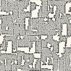 Speckled Ink Textured Blocks Pattern 