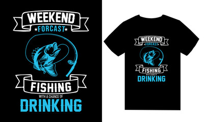 Fishing T-shirt Design