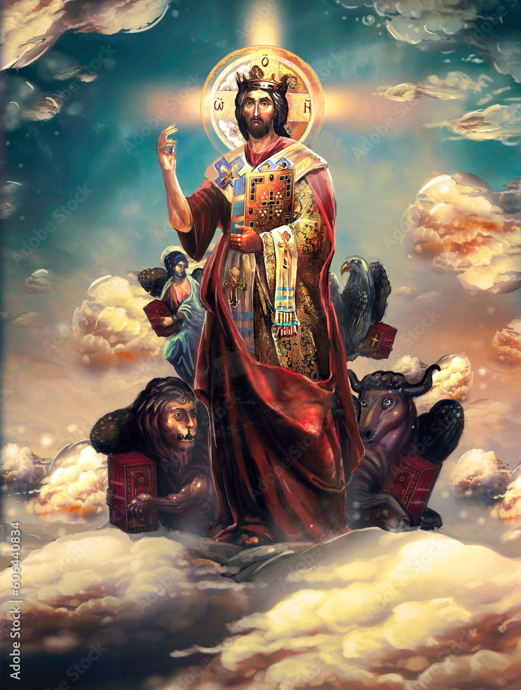 Wall mural son of god jesus christ savior