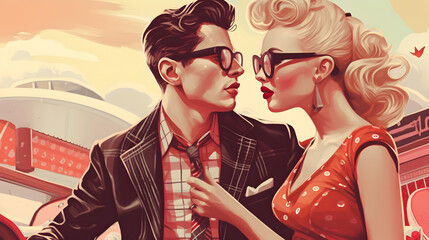 couple rockabilly ad 