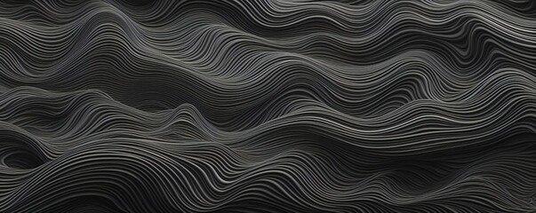 Abstract Line Art Design Background Composition Generative AI