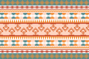 Aztec geometric ethnic seamless pattern. Egyptian, Native American, Indian, African, Mexican, Moroccan style. Design for clothing, fabric, wrapping, wallpaper, textile, home decor, texture. 