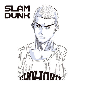 Slam dunk illustration