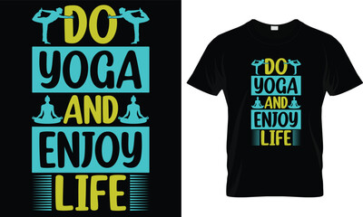 Yoga t-shirt design graphic vector.