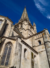  Autun.  La cathédrale Saint-Lazare. Bourgogne . Parc naturel régional du Morvan. Département de la Saône et Loire. Bourgogne Franche Comté. France
