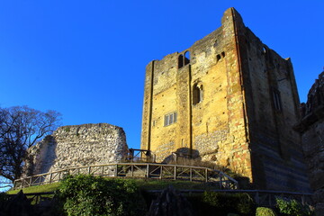 Guildford castle in England 