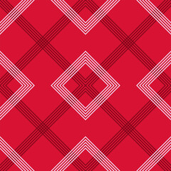 Abstract seamless geometric background pattern. Checkered-striped pattern for wallpaper, packaging, textiles