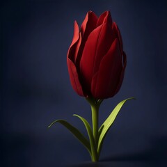 Fototapeta premium Tulip generative AI