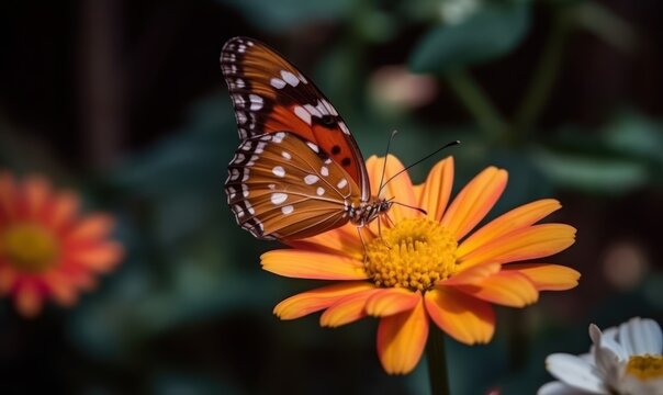butterfly on flower HD 8K wallpaper Stock Photography Photo Image