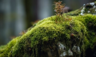 green moss on the tree HD 8K wallpaper Stock Photography Photo Image