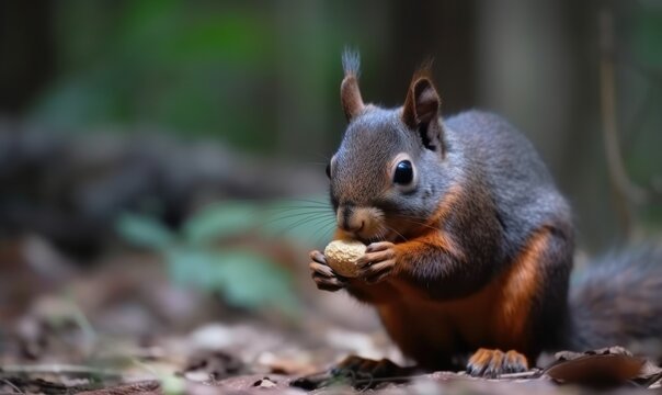 squirrel in the park HD 8K wallpaper Stock Photography Photo Image