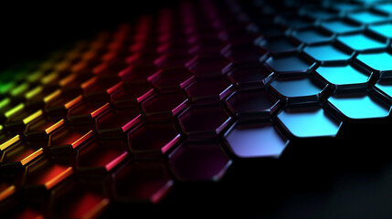 Obraz premium Sfondo astratto. Geometrico. Ai generated.