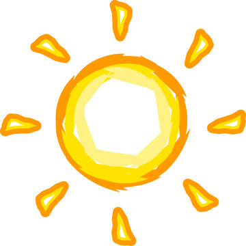 Sun Clip Art - Cartoon
