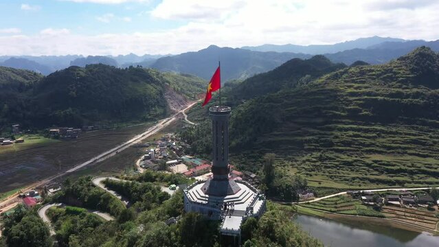 Lung Cu Flag Point in Ha Giang province