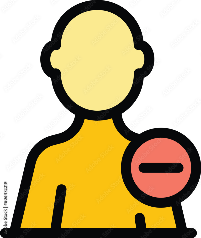 Poster blacklist mark icon. outline blacklist mark vector icon for web design isolated on white background 