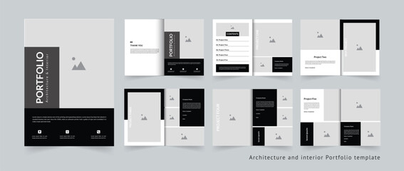 Portfolio design Architectural Portfolio or real estate portfolio