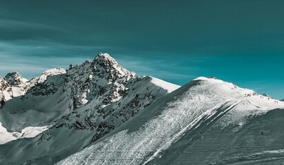 Obrazy na Plexi  Tatrzańskie szczyty