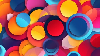 Modern abstract colorful background wallpaper design. AI generative.